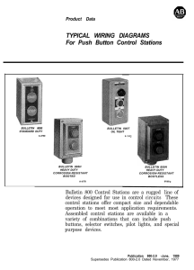 800-2.0 Typical Wiring Diagrams for Push Button Control Stations