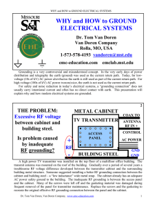 WHY and HOW to GROUND ELECTRICAL SYSTEMS