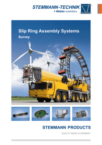 Slip Ring Assembly Systems - Stemmann