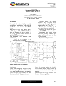 Advanced IGBT Driver