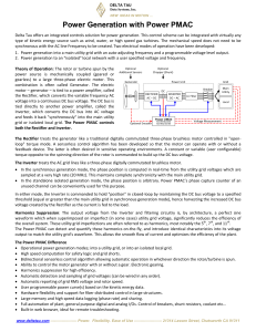 Power Generation with Power PMAC