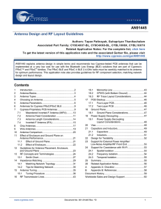 Antenna Design and RF Layout Guidelines