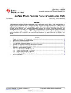 Surface Mount Package Removal Application