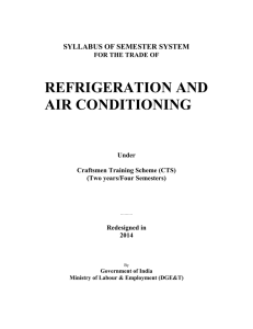 refrigeration and air conditioning