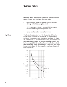 Overload Relays