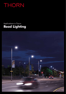 Road Lighting - Thorn Lighting