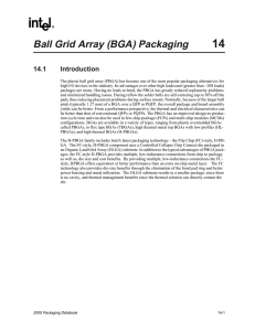 Ball Grid Array (BGA) Packaging