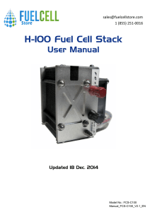 H-100 Fuel Cell Stack