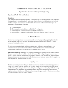 Network Analysis - Electrical and Computer Engineering | UNC