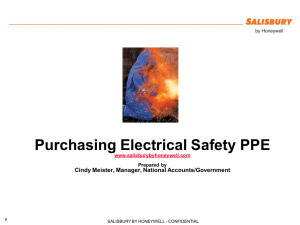 Purchasing Electrical Safety PPE - Wikispaces