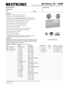 RS18-150W Chicago Series