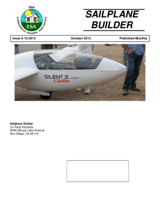 sailplane builder - Experimental Soaring Association