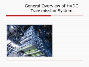 General Overview of HVDC Transmission System - CASA-1000
