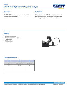 C/CT-1216 Datasheet - Mouser Electronics