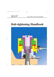 Bolt-tightening Handbook