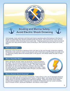 Avoid Electric Shock Drowning - Electrical Safety Foundation