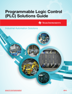Programmable Logic Control (PLC) Solutions