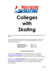 Colleges with Skating