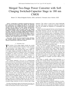 Merged Two-Stage Power Converter with Soft Charging Switched