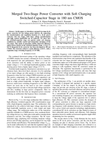 Merged Two-Stage Power Converter with Soft Charging Switched