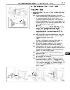 P112 HYBRID BATTERY CONTROL