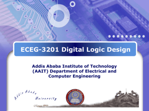 Digital Logic Design seven lecture note ECEG