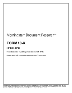 Morningstar® Document Research