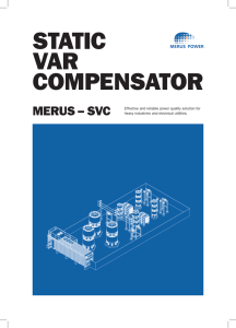 static var compensator - Merus Power Dynamics Oy