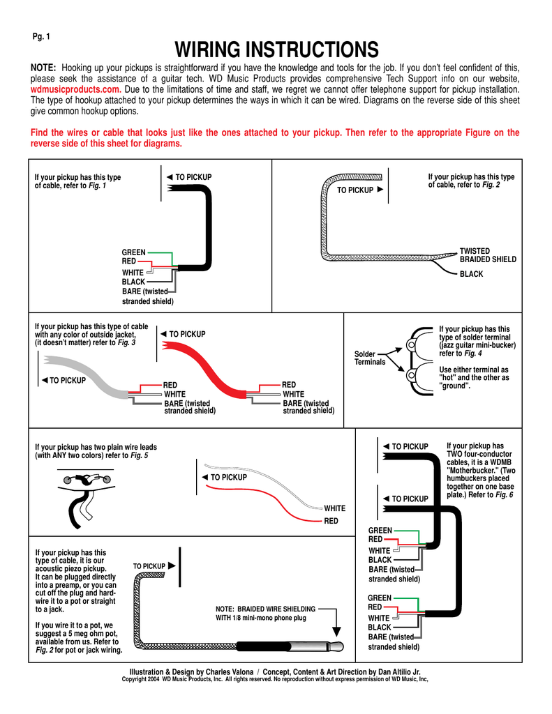 Guitar Wiring Diagram For One Plain And One Humbucker from s2.studylib.net