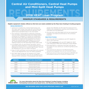 Central Air Conditioning and Heat Pumps