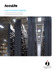 Linear Fluorescent Highbays