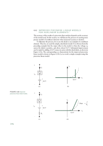 4.4.1 IMPROVED PIECEWISE LINEAR MODELS FOR NONLINEAR