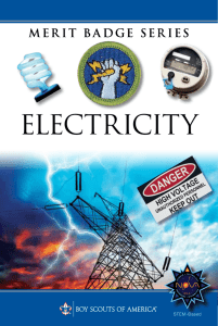 Electricity - Boy Scouts of America
