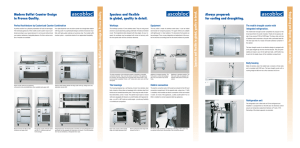 Modern Buffet Counter Design in Proven Quality. Spacious and