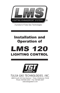 LMS 120 - Tulsa Gas Technologies