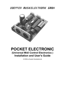 pocket electronic