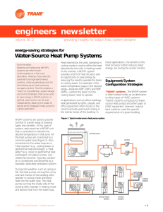 Energy-Saving Strategies for Water-Source Heat-Pump