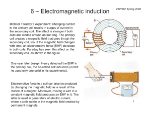 6 – Electromagnetic induction