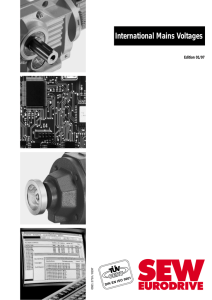 International Mains Voltages