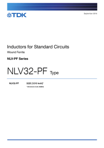 NLV32-PF Type - TDK Product Center