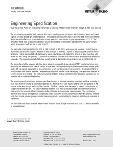 Engineering Specification