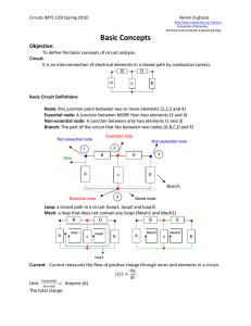 Basic Concepts - University of Waterloo