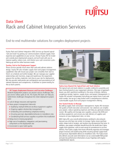 Rack and Cabinet Integration Services