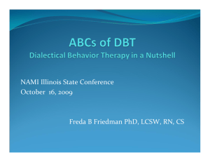 ABCs of DBT - NAMI Illinois