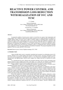 reactive power control and transmission loss