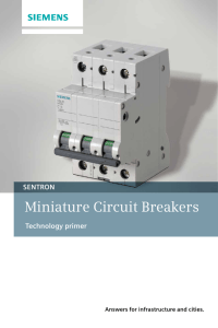 Miniature Circuit Breakers