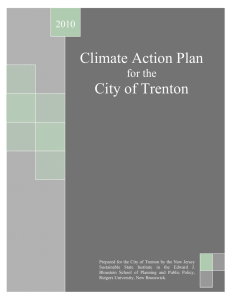 Trenton`s Climate Action Plan