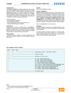 Applications - Testing - Special Assemblies - Part Number