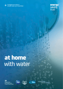 At Home with Water - Energy Saving Trust