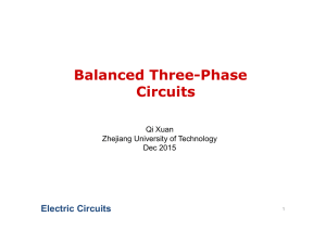 Balanced Three-Phase Circuits